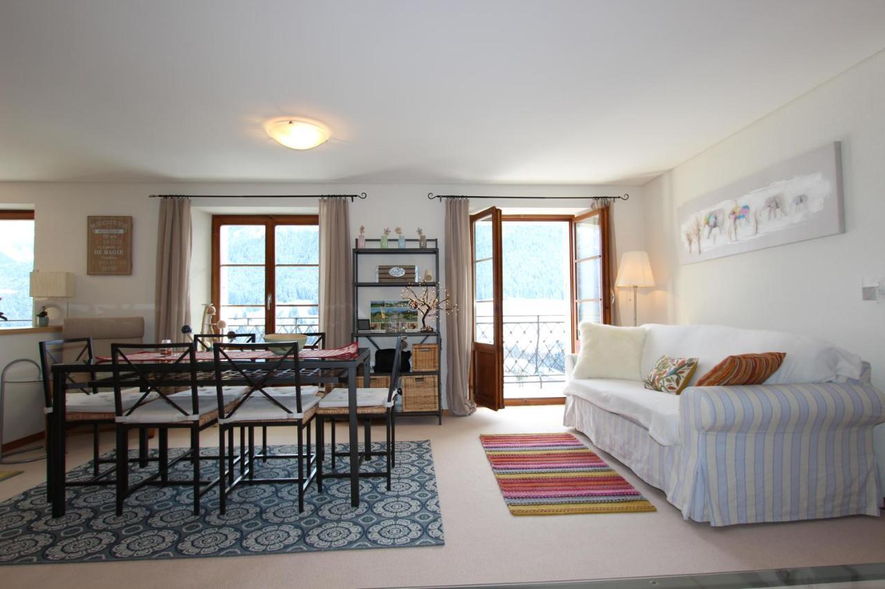 Rosat 13 Apartment Chateau-d'Oex Bagian luar foto